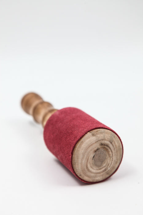 Singing bowl mallet leather No. 2