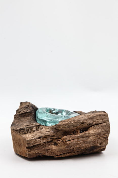 decorative tealight on wood