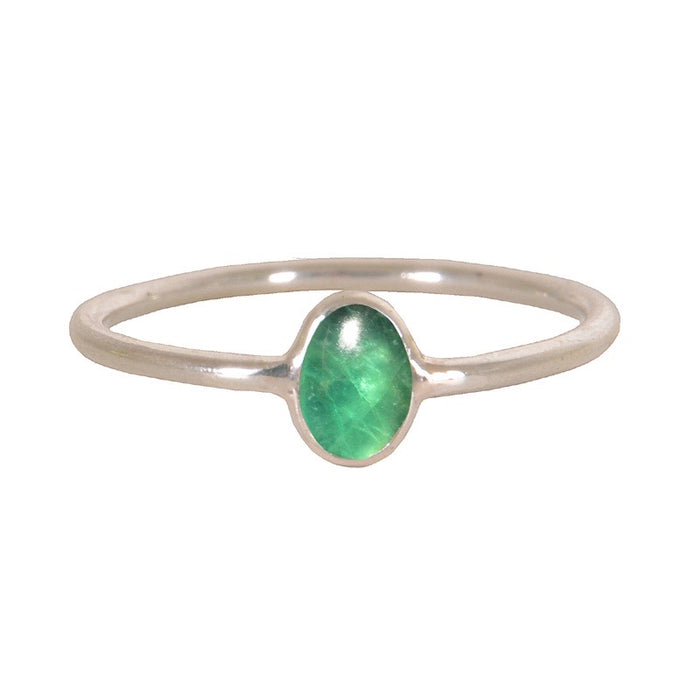 Bague argent apatite