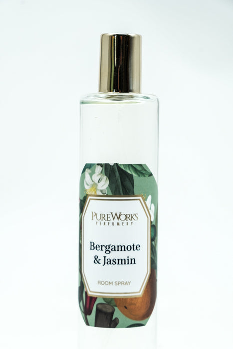 Room spray 100ml Bergamot &amp; Jasmine