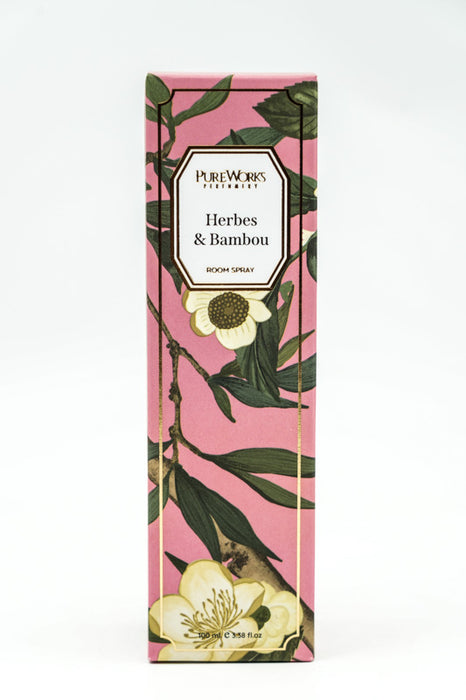 Spray d'ambiance 100 ml Herbes &amp; Bambou