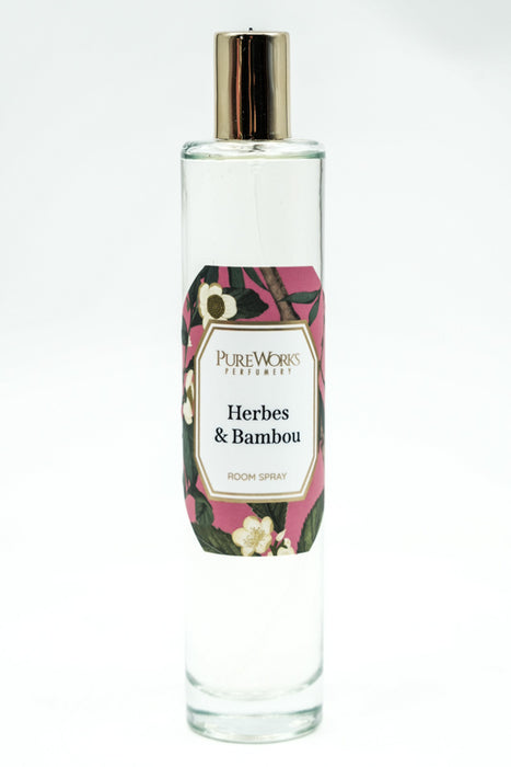Spray d'ambiance 100 ml Herbes &amp; Bambou