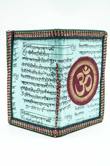 Notizbuch handgemacht mini OM mint