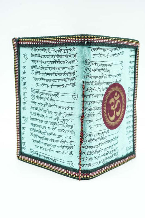 Notizbuch handgemacht mittel OM mint