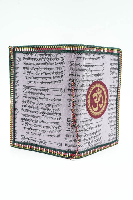 Carnet fait main medium OM violet