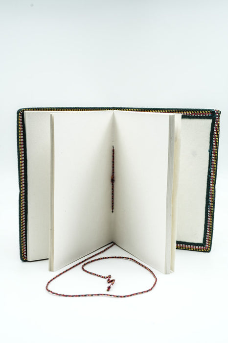 Notizbuch handgemacht gross Elefant orange