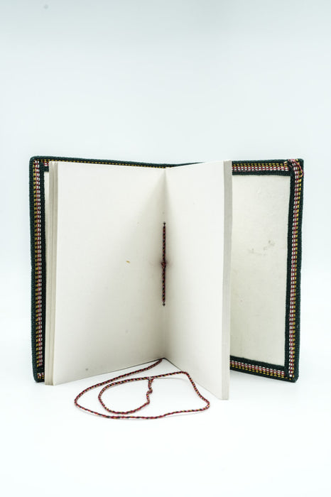 Notizbuch handgemacht gross OM violett