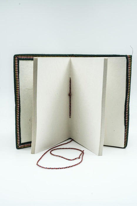 Notizbuch handgemacht gross Ganesha rot