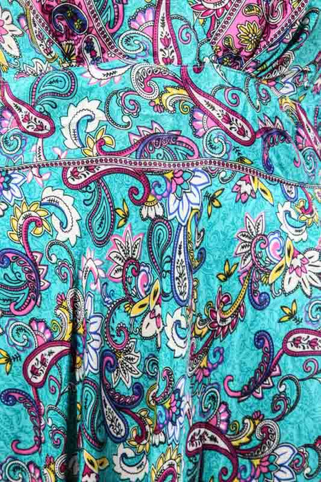 Kleid lang Kunstseide assortiert - One Size