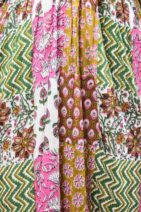Kleid lang weite Ärmel Rayon assortiert - One Size