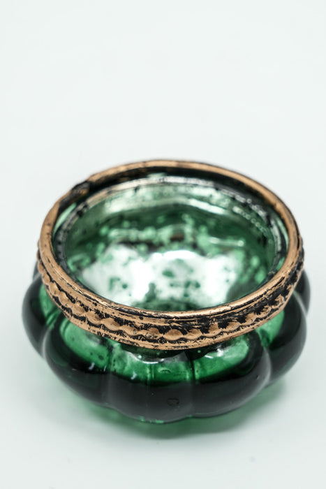 Lanterne vert foncé 6x6x3,5 cm