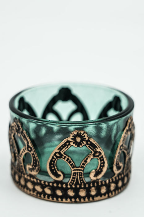 Lanterne verte 5,5x5,5x3,5 cm