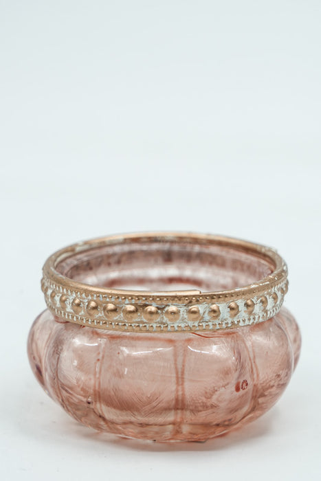 Lanterne rose 6x6x3,5 cm