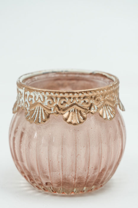 Lanterne fumée 6,5x6,5x5,5 cm