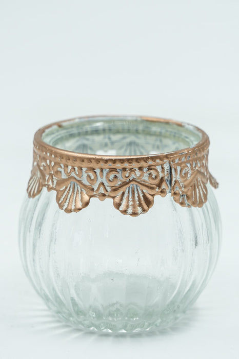 Lanterne claire 6,5x6,5x5,5 cm