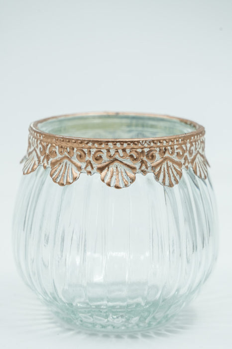 Lanterne transparente 7,5x7,5x7,5 cm