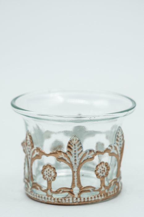 Windlicht klar 6.5x6.5x5 cm