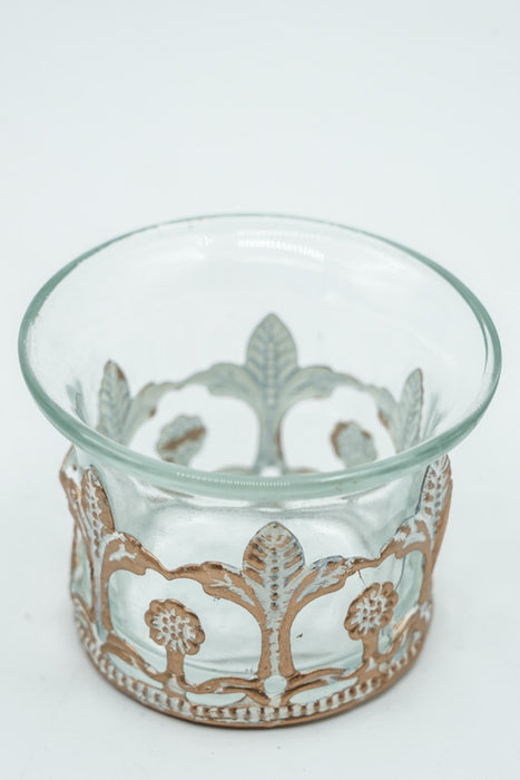 Windlicht klar 6.5x6.5x5 cm