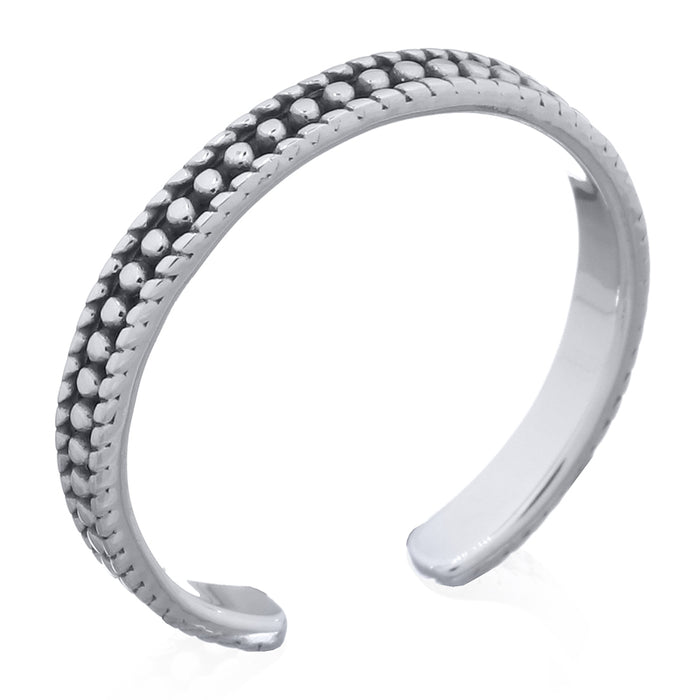 Bague d'orteil en argent style bohème vintage