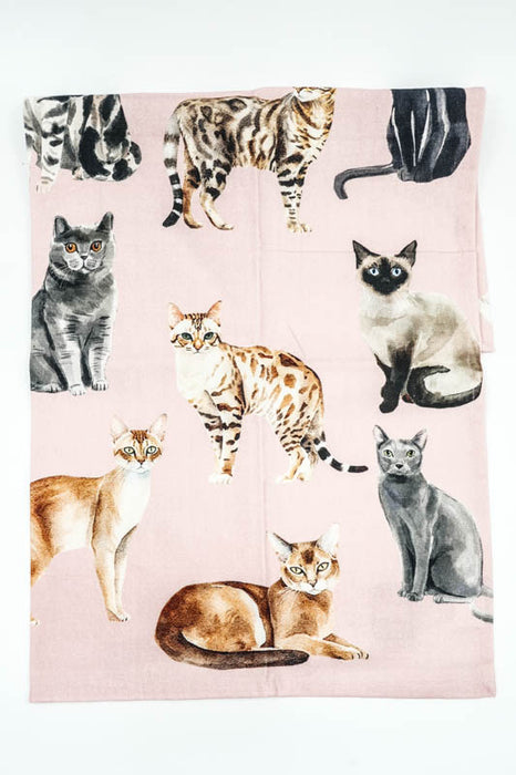 Küchentuch Baumwolle Katzen 50x70cm