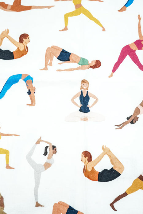 Torchon de cuisine en coton pour sportifs, 50 x 70 cm