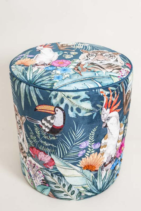 Animaux en velours bouffant 40x40x45cm