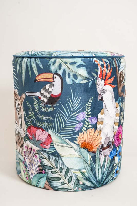 Animaux en velours bouffant 40x40x45cm