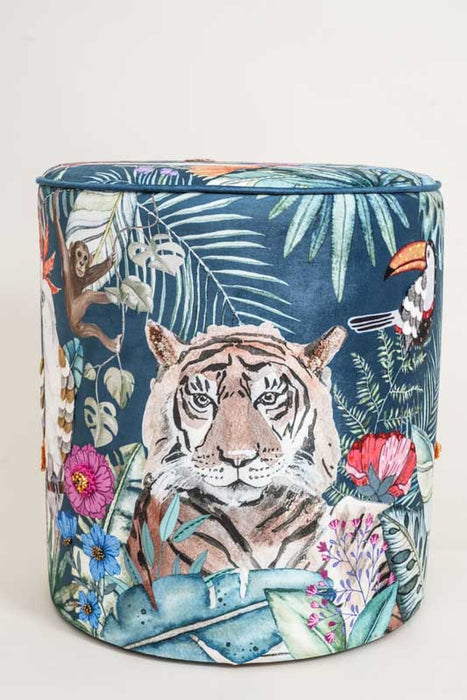 Animaux en velours bouffant 40x40x45cm