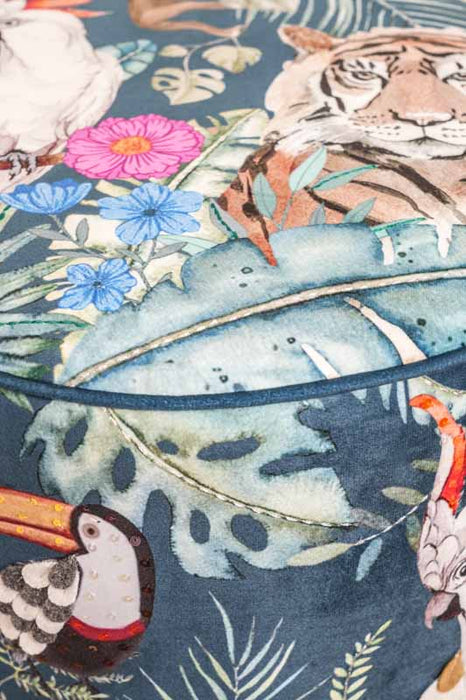 Animaux en velours bouffant 40x40x45cm