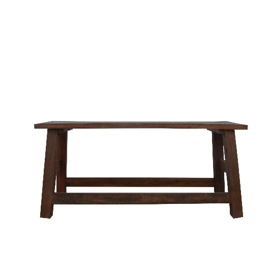 Bench made of recycled mango wood 100x30x45cm