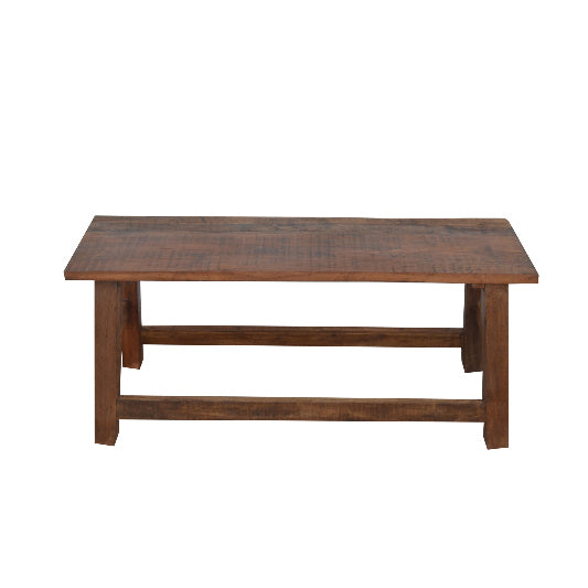 Bench made of recycled mango wood 100x30x45cm