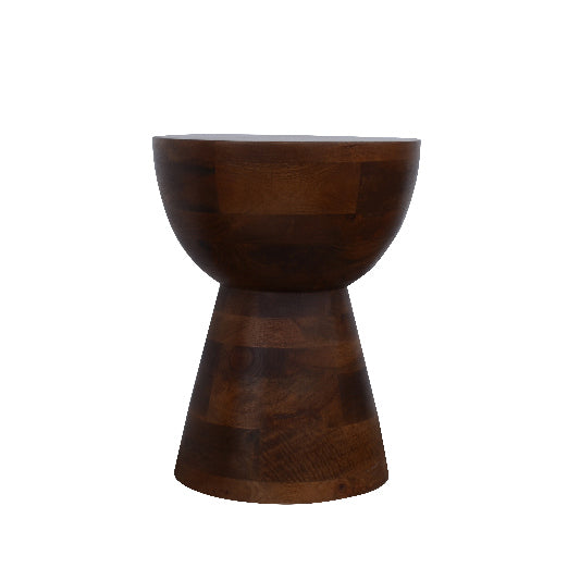Side table mango wood 37x37x48cm