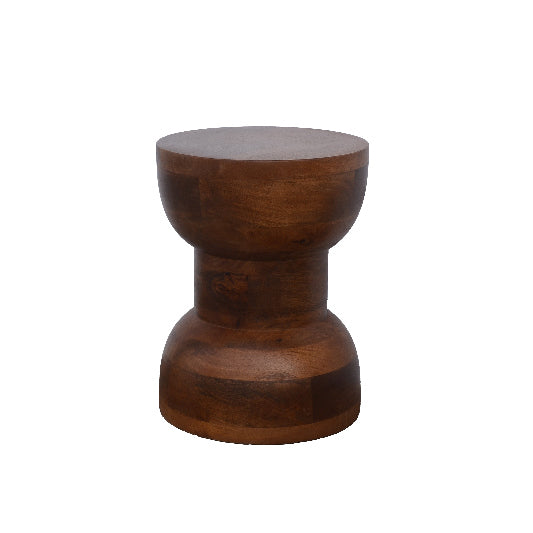 Table d'appoint en bois de manguier 30x30x40cm
