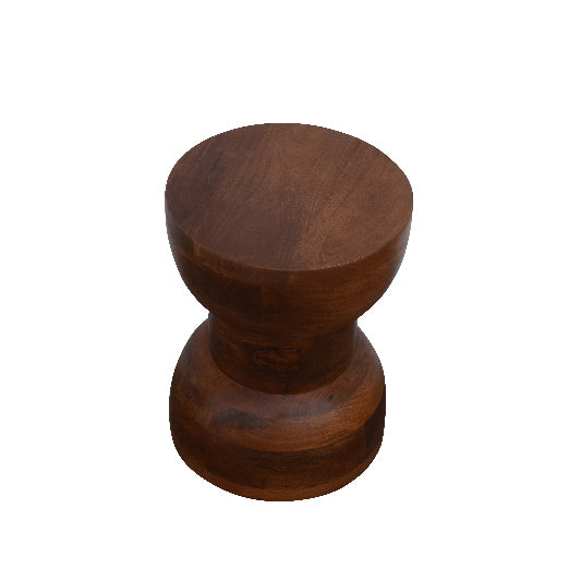 Table d'appoint en bois de manguier 30x30x40cm