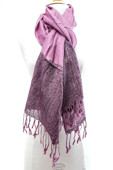 Scarf viscose pink 70x185cm