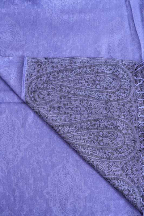 Écharpe viscose violette 70x185cm