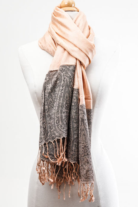 Schal Viskose sand 70x185cm