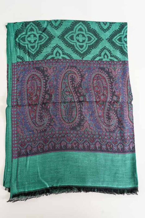 Schal Viskose hellgrün 70x185cm