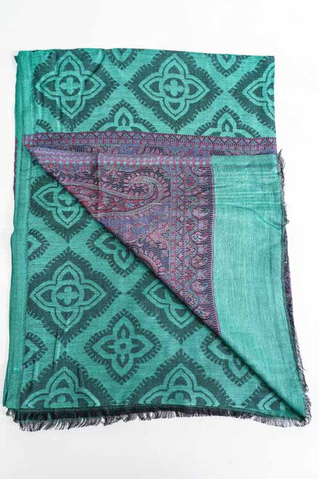 Schal Viskose hellgrün 70x185cm