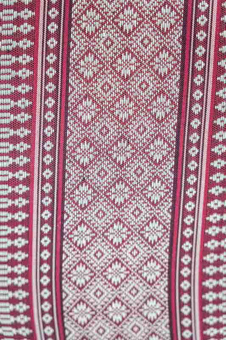 Zafu meditation cushion red/bordeaux 40 x 18 cm