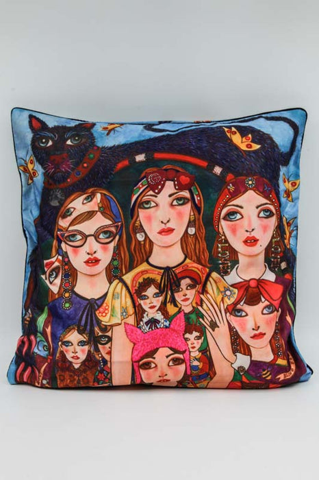 Cushion cover assorted 40x40 cm
