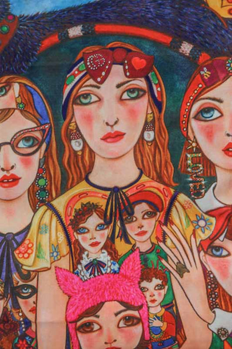 Cushion cover assorted 40x40 cm