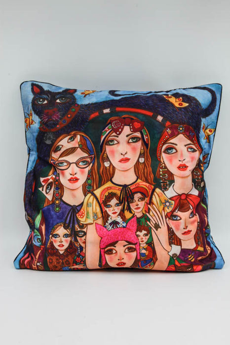 Cushion cover assorted 40x40 cm