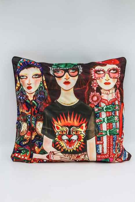 Cushion cover assorted 40x40 cm