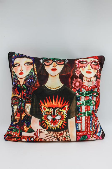 Cushion cover assorted 40x40 cm