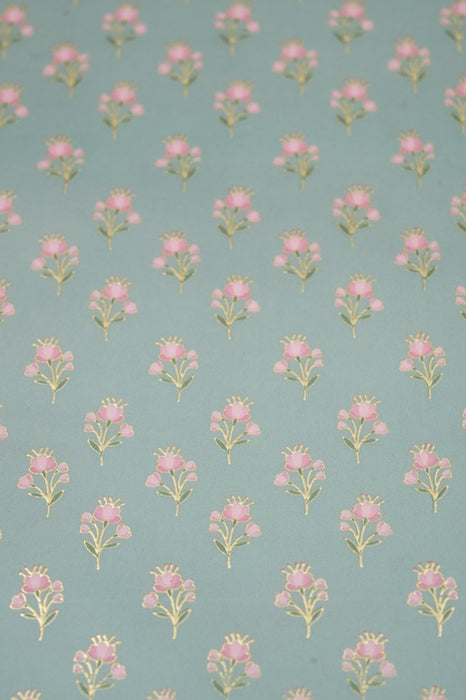 Serving tray MDF with digital flower print 25x25x4 cm