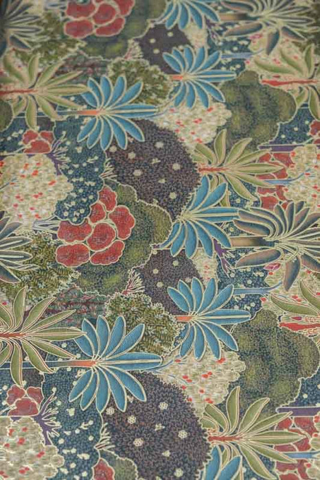 Rectangular MDF serving tray with digital flower meadow print 32.5x17.5x3.75 cm