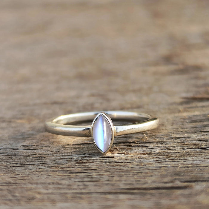 Bague argent pierre de lune