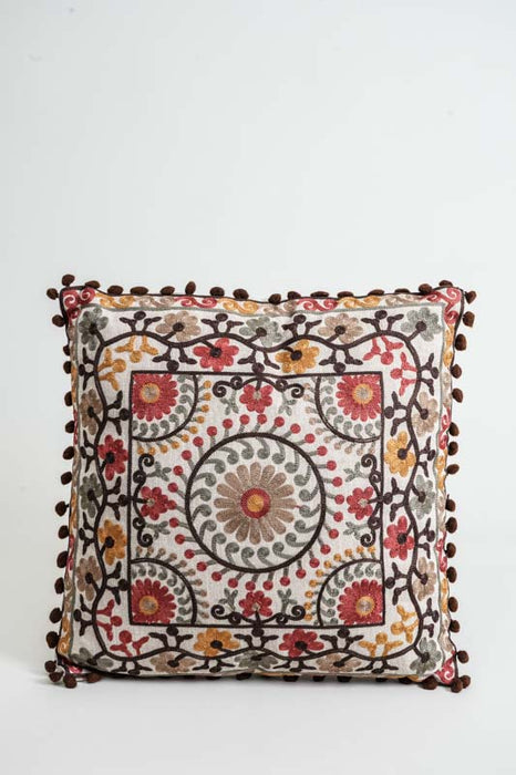 Decorative cushion cotton mandala 40x40cm
