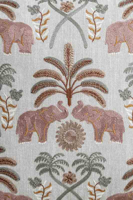 Zierkissen Baumwolle Elefanten 40x40cm